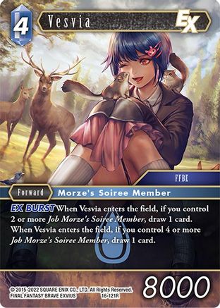 Vesvia EX (16-121R) - Rare - Emissaries of Light