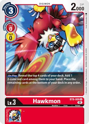 Hawkmon (BT8-009)  Uncommon - New Awakening
