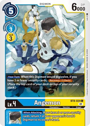 Angemon (BT8-024)  Common - New Awakening