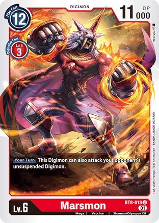 Marsmon (BT8-018)  Uncommon - New Awakening
