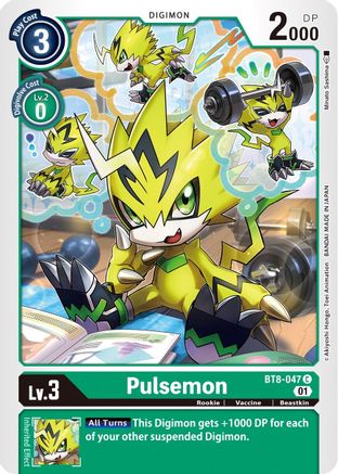 Pulsemon (BT8-047)  Common - New Awakening