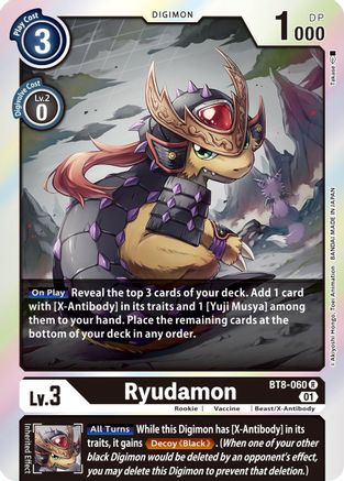 Ryudamon (BT8-060) Foil Rare - New Awakening
