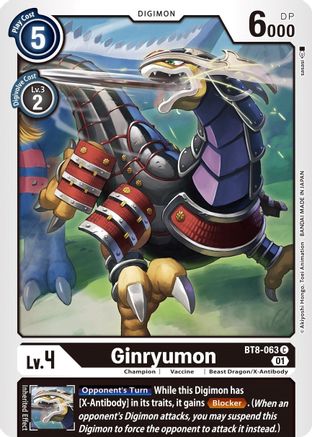 Ginryumon (BT8-063)  Common - New Awakening
