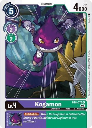 Kogamon (BT8-075)  Uncommon - New Awakening