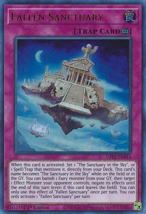 Fallen Sanctuary (GFP2-EN014) - Ultra Rare - Ghosts From the Past: The 2nd Haunting