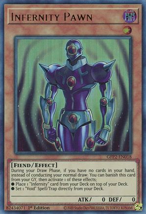 Infernity Pawn (GFP2-EN018) - Ultra Rare - Ghosts From the Past: The 2nd Haunting