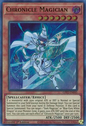 Chronicle Magician (GFP2-EN045) - Ultra Rare - 1st Edition - Ghosts From the Past: The 2nd Haunting