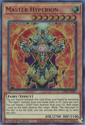Master Hyperion (GFP2-EN047) - Ultra Rare - Ghosts From the Past: The 2nd Haunting