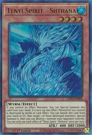 Tenyi Spirit - Shthana (GFP2-EN084) - Ultra Rare - 1st Edition - Ghosts From the Past: The 2nd Haunting