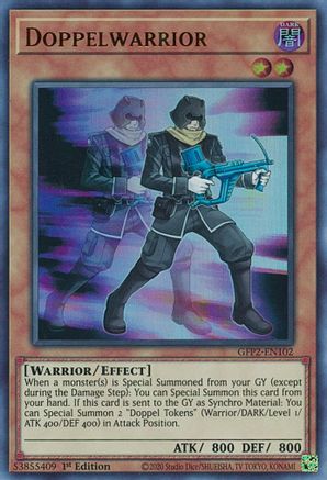 Doppelwarrior (GFP2-EN102) - Ultra Rare - Ghosts From the Past: The 2nd Haunting