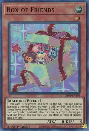 Box of Friends (GFP2-EN104) - Ultra Rare - Ghosts From the Past: The 2nd Haunting