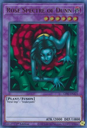 Rose Spectre of Dunn (GFP2-EN121) - Ultra Rare - 1st Edition - Ghosts From the Past: The 2nd Haunting