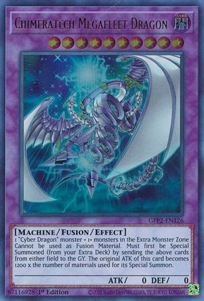 Chimeratech Megafleet Dragon (GFP2-EN126) - Ultra Rare - Ghosts From the Past: The 2nd Haunting