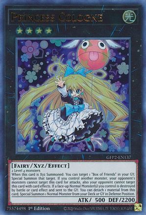 Princess Cologne (GFP2-EN137) - Ultra Rare - 1st Edition - Ghosts From the Past: The 2nd Haunting