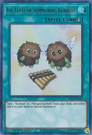 The Flute of Summoning Kuriboh (GFP2-EN152) - Ultra Rare - 1st Edition - Ghosts From the Past: The 2nd Haunting