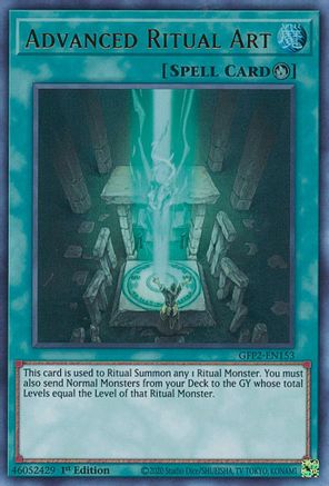 Advanced Ritual Art (GFP2-EN153) - Ultra Rare - Ghosts From the Past: The 2nd Haunting