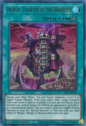 Despia, Theater of the Branded (GFP2-EN167) - Ultra Rare - Ghosts From the Past: The 2nd Haunting