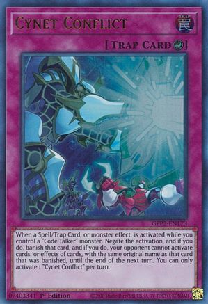 Cynet Conflict (GFP2-EN173) - Ultra Rare - Ghosts From the Past: The 2nd Haunting
