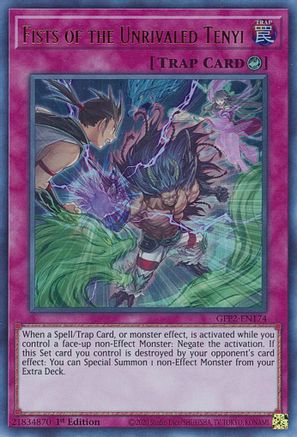 Fists of the Unrivaled Tenyi (GFP2-EN174) - Ultra Rare - Ghosts From the Past: The 2nd Haunting