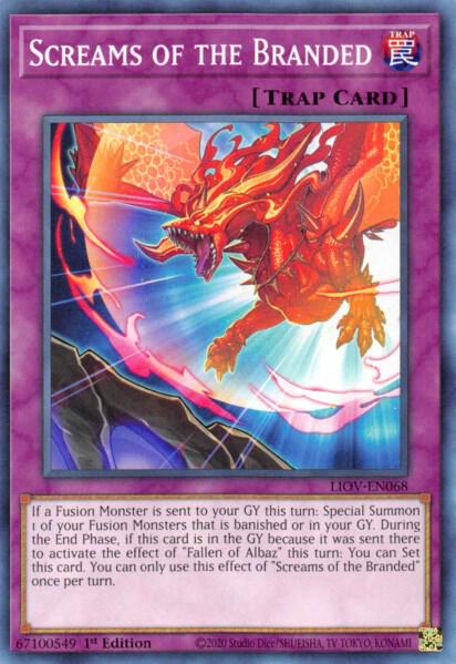 Screams of the Branded LIOV-EN068 (Lightning Overdrive)  - 1st Edition