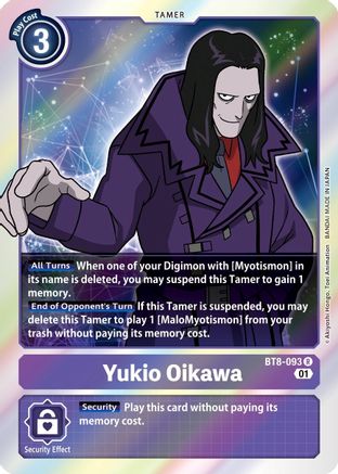 Yukio Oikawa (BT8-093) Foil Rare - New Awakening