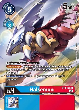 Halsemon (Alternate Art) (BT8-026) Foil Rare - New Awakening
