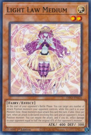 Light Law Medium (DIFO-EN026) - Common - 1st Edition - Dimension Force