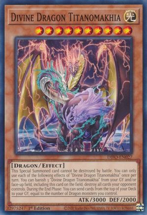 Divine Dragon Titanomakhia (DIFO-EN027) - Common - 1st Edition - Dimension Force