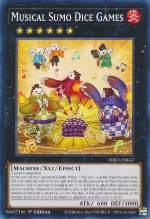 Musical Sumo Dice Games (DIFO-EN047) - Common - Dimension Force