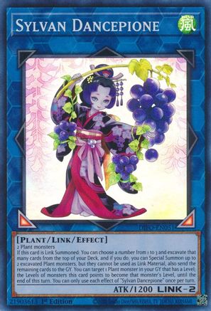 Sylvan Dancepione (DIFO-EN051) - Super Rare - Dimension Force