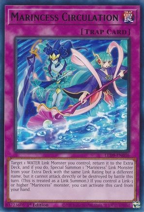 Marincess Circulation (LED9-EN036) - Rare - 1st Edition - Legendary Duelists: Duels From the Deep