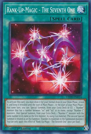 Rank-Up-Magic - The Seventh One (LED9-EN014) - Common - 1st Edition - Legendary Duelists: Duels From the Deep
