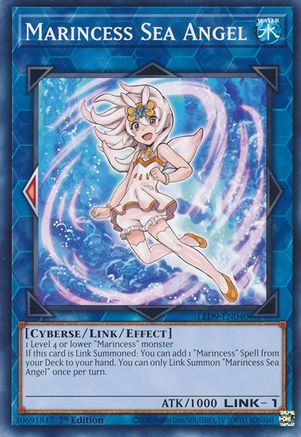 Marincess Sea Angel (LED9-EN040) - Common - 1st Edition - Legendary Duelists: Duels From the Deep