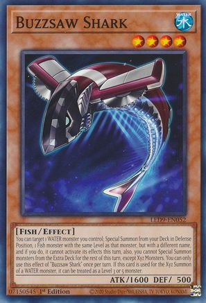 Buzzsaw Shark (LED9-EN052) - Common - Legendary Duelists: Duels From the Deep