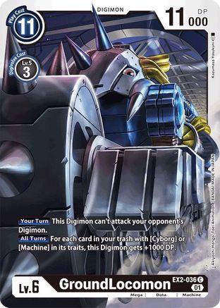 GroundLocomon (EX2-036)  Common - Digital Hazard