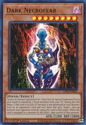 Dark Necrofear (LDS3-EN002) - Ultra Rare - Legendary Duelists: Season 3