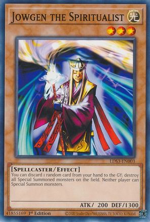 Jowgen the Spiritualist (LDS3-EN003) - Common - 1st Edition - Legendary Duelists: Season 3