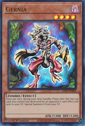 Gernia (LDS3-EN004) - Ultra Rare - Legendary Duelists: Season 3