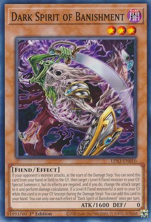 Dark Spirit of Banishment (LDS3-EN010) - Common - Legendary Duelists: Season 3