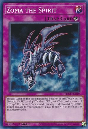 Zoma the Spirit (LDS3-EN019) - Common - 1st Edition - Legendary Duelists: Season 3