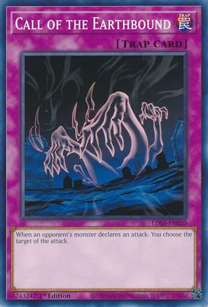Call of the Earthbound (LDS3-EN020) - Common - 1st Edition - Legendary Duelists: Season 3
