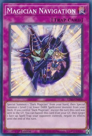 Magician Navigation (LDS3-EN098) - Common - 1st Edition - Legendary Duelists: Season 3