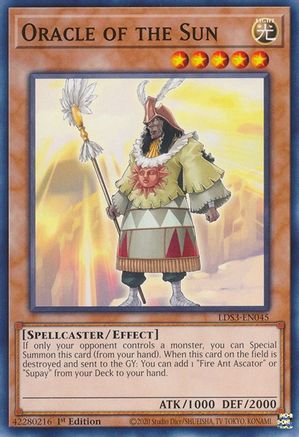 Oracle of the Sun (LDS3-EN045) - Common - 1st Edition - Legendary Duelists: Season 3