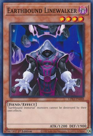Earthbound Linewalker (LDS3-EN048) - Common - 1st Edition - Legendary Duelists: Season 3
