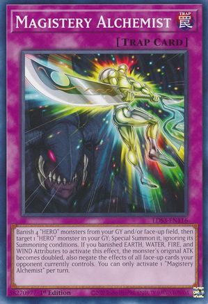Magistery Alchemist (LDS3-EN116) - Common - 1st Edition - Legendary Duelists: Season 3