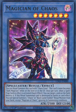 Magician of Chaos (LDS3-EN089) - Ultra Rare - 1st Edition - Legendary Duelists: Season 3