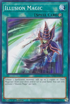Illusion Magic (LDS3-EN094) - Common - 1st Edition - Legendary Duelists: Season 3