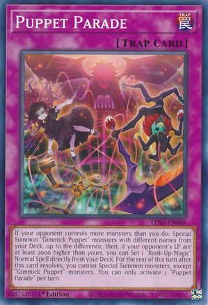 Puppet Parade (LDS3-EN069) - Common - 1st Edition - Legendary Duelists: Season 3