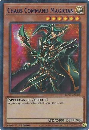 Chaos Command Magician (Blue) (LDS3-EN083) - Ultra Rare - Legendary Duelists: Season 3