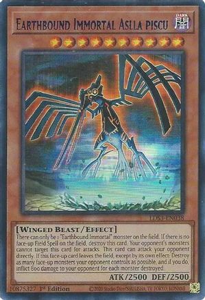 Earthbound Immortal Aslla Piscu (Blue) (LDS3-EN038) - Ultra Rare - 1st Edition - Legendary Duelists: Season 3
